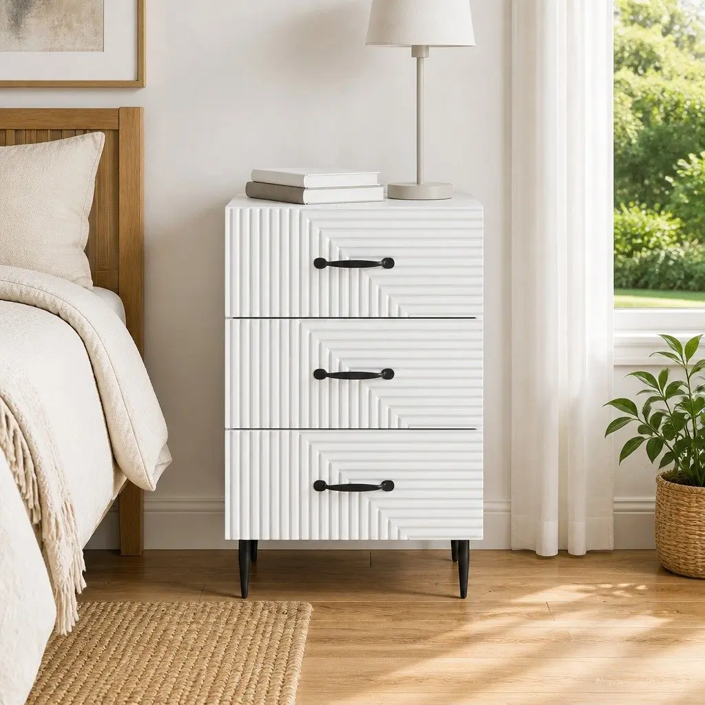 White Nightstand for Any Bedroom Space