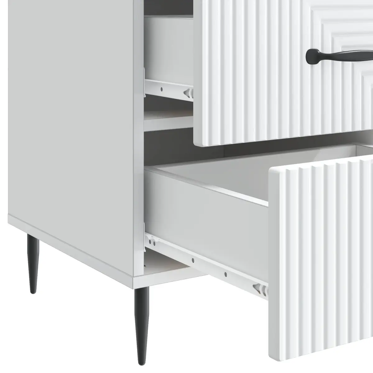 White Nightstand for Any Bedroom Space