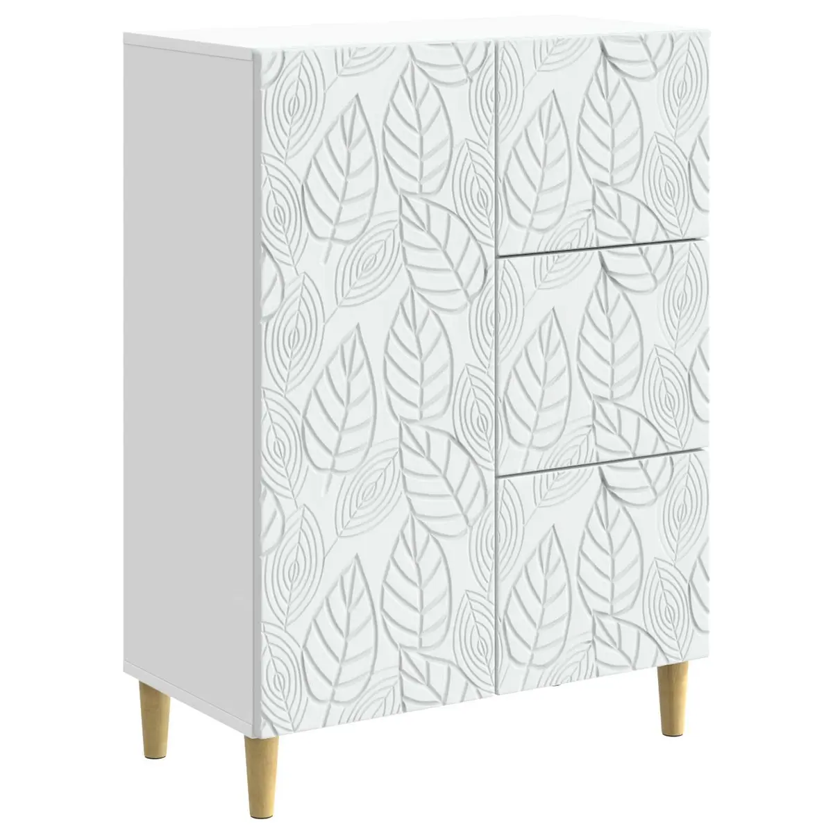 White Sideboard Cabinet for Dining and Living Rooms