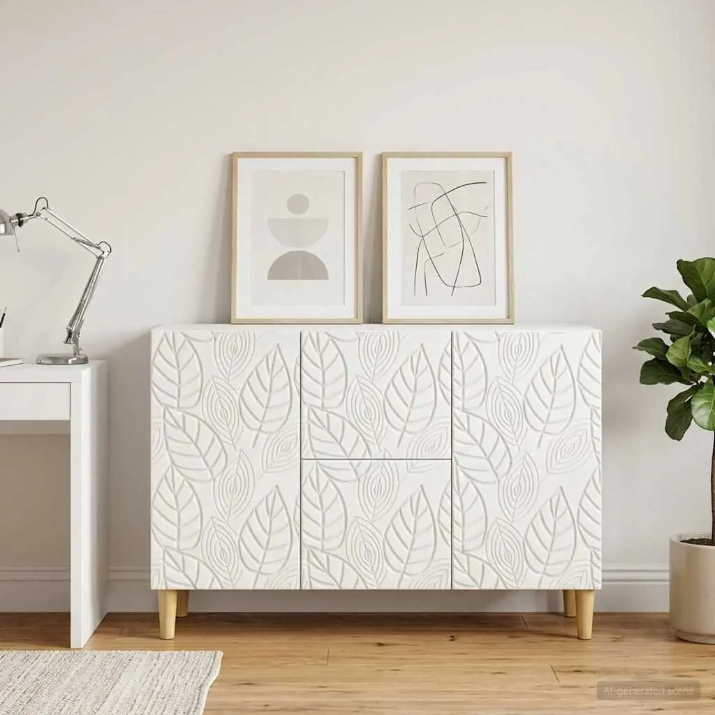 White Sideboard for Dining and Living Spaces