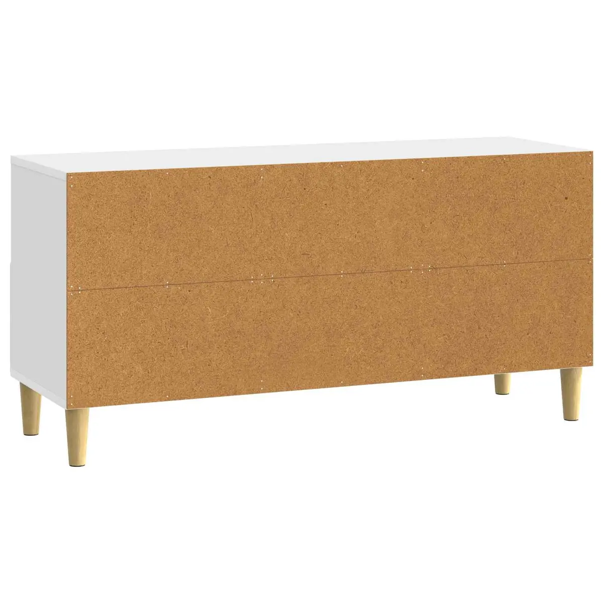 White TV Cabinet Modern Living Room Entertainment Unit Storage Furniture