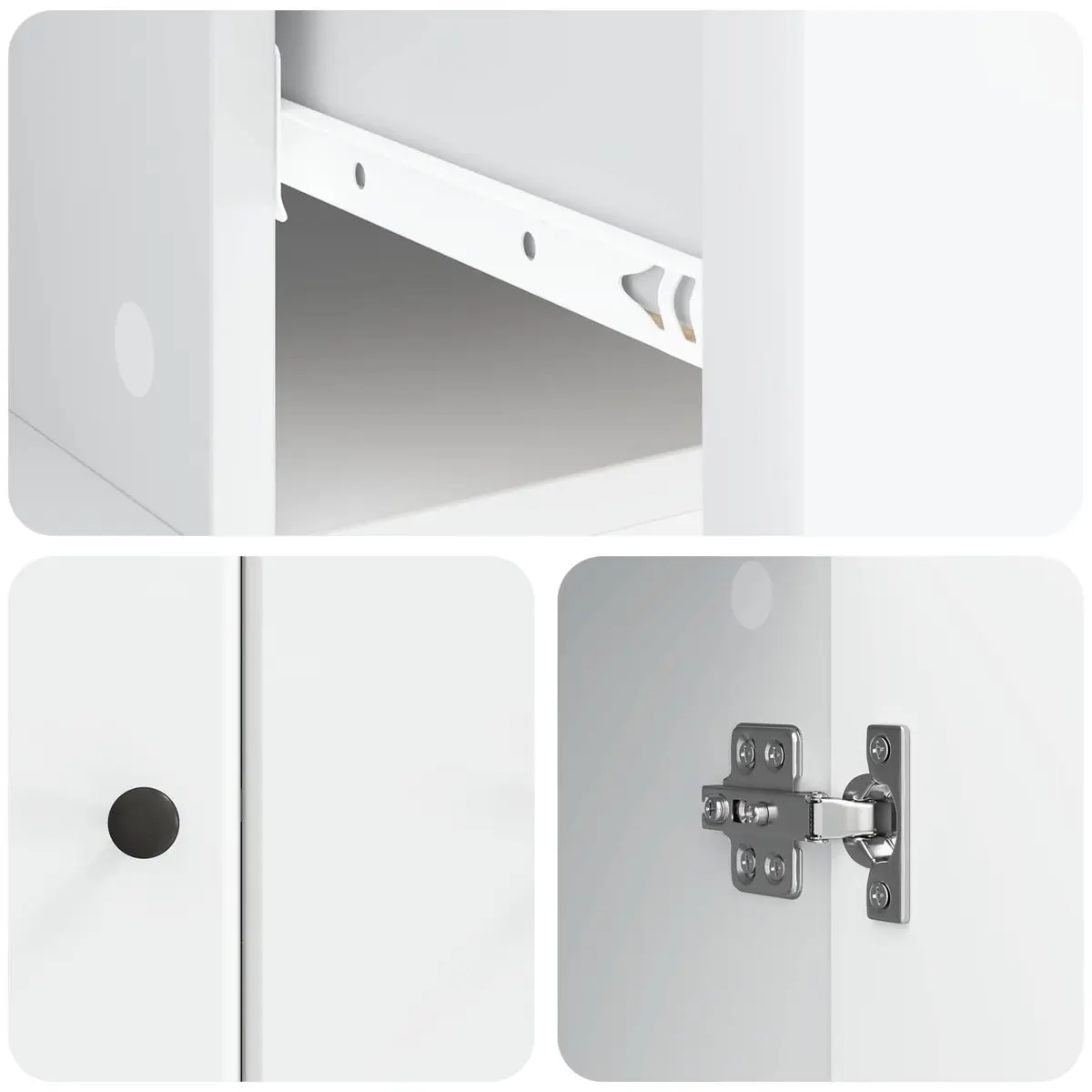 White Sideboard Buffet for Dining and More