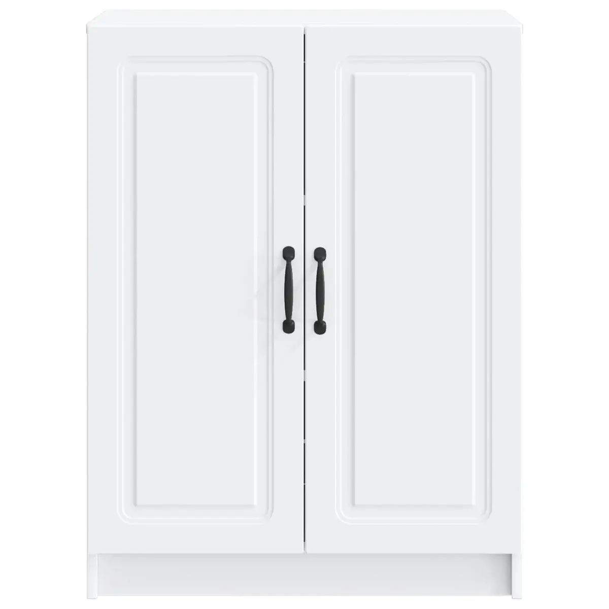 White Sideboard Storage Cabinet Buffet Engineered Wood Living Room Dining