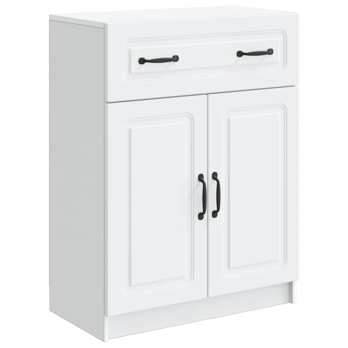 Modern White Sideboard Storage Cabinet Living Room Dining Furniture Engineered