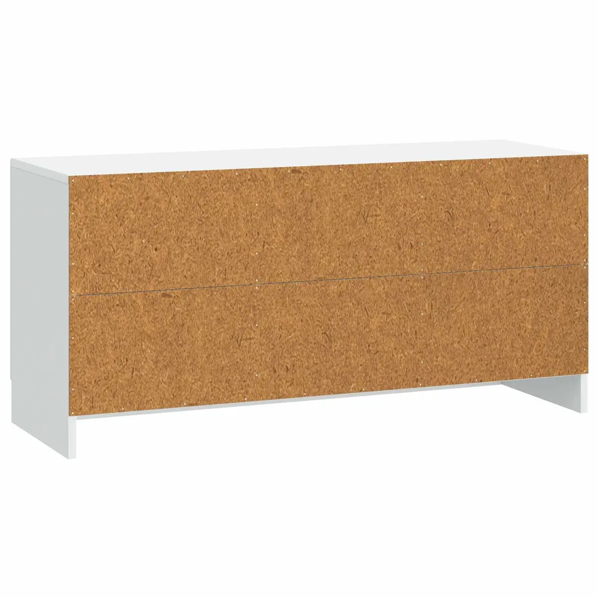 White TV Cabinet Modern Living Room Storage Unit Media Console 99x34.5x47cm