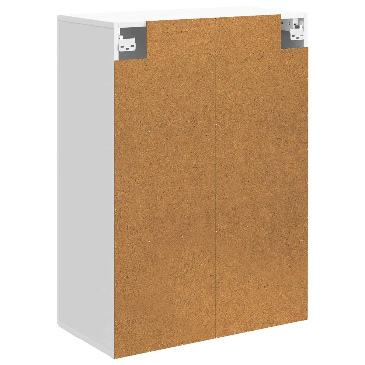 Wall-Mounted Storage Cabinet Engineered Wood 66 x 34.5 x 90 cm White Vintage