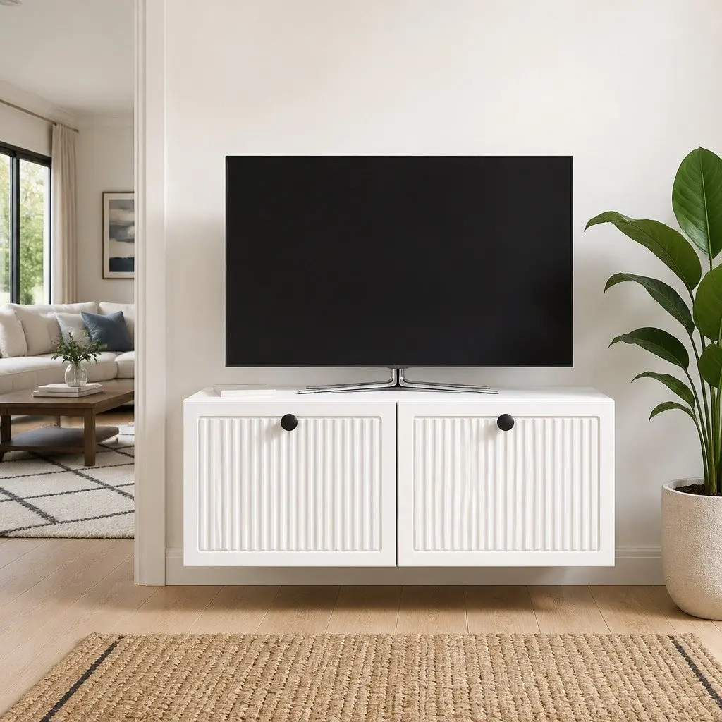 Wall-Mounted TV Cabinet for Entertainment