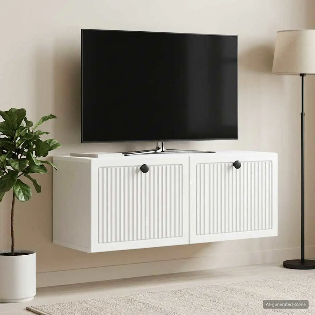 Wall-Mounted TV Cabinet for Entertainment