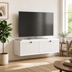 Versatile Wall-Mounted TV Cabinet for All Homes