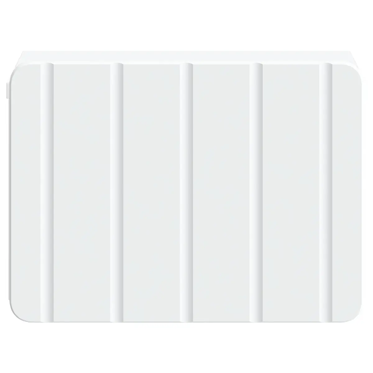 Wall-Mounted Bedside Cabinet White Engineered Wood Vintage-Inspired Contemporary Storage 33x34.5x24cm