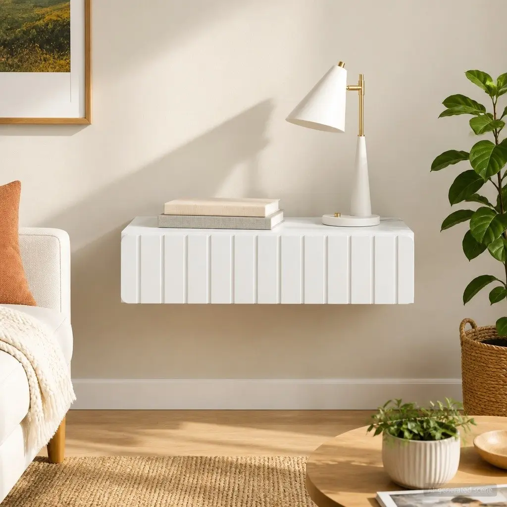 Wall-Mounted Table for Small Spaces