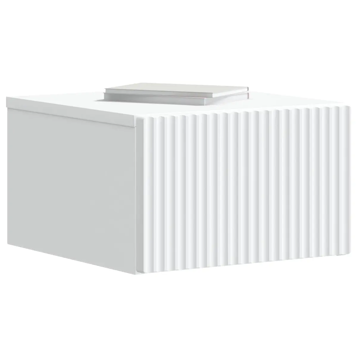 Wall-Mounted Bedside Cabinet for Small Spaces 33x34.5x20cm