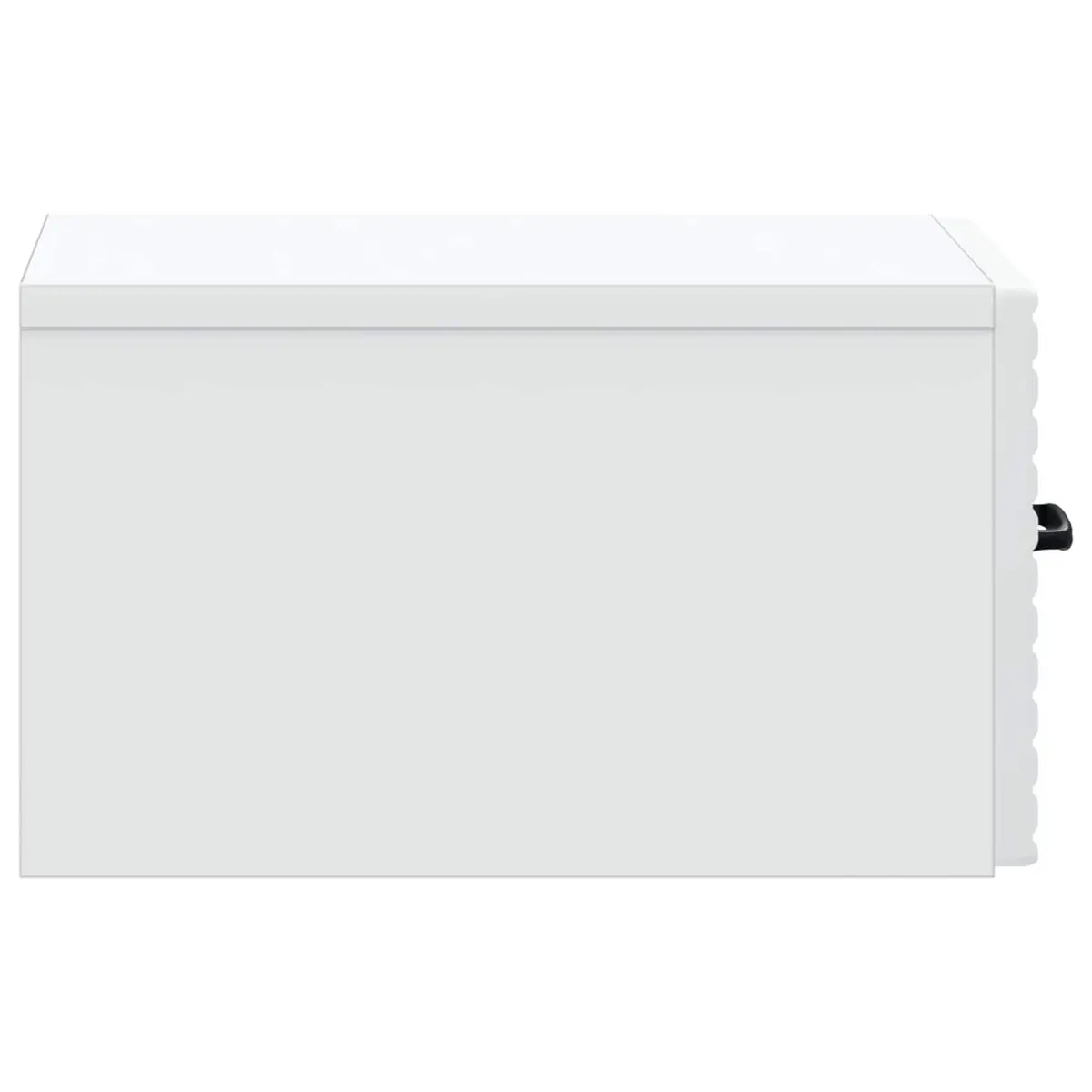 Wall-Mounted Bedside Cabinet Engineered Wood 34.5 x 33 x 20 cm White