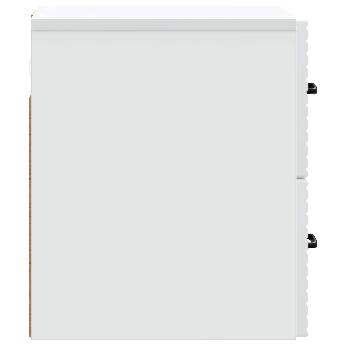 Wall-Mounted Bedside Cabinet White 34.5 x 33 x 40 cm Storage Organizer
