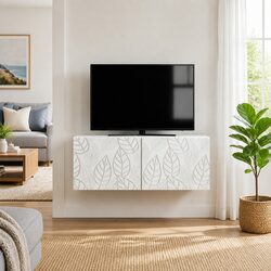 Practical Wall-Mounted TV Cabinet for Every Living Room