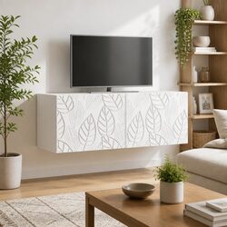 Practical Wall-Mounted TV Cabinet for Everyday Use