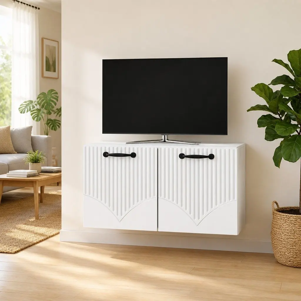 Wall-Mounted TV Cabinet for Home Entertainment