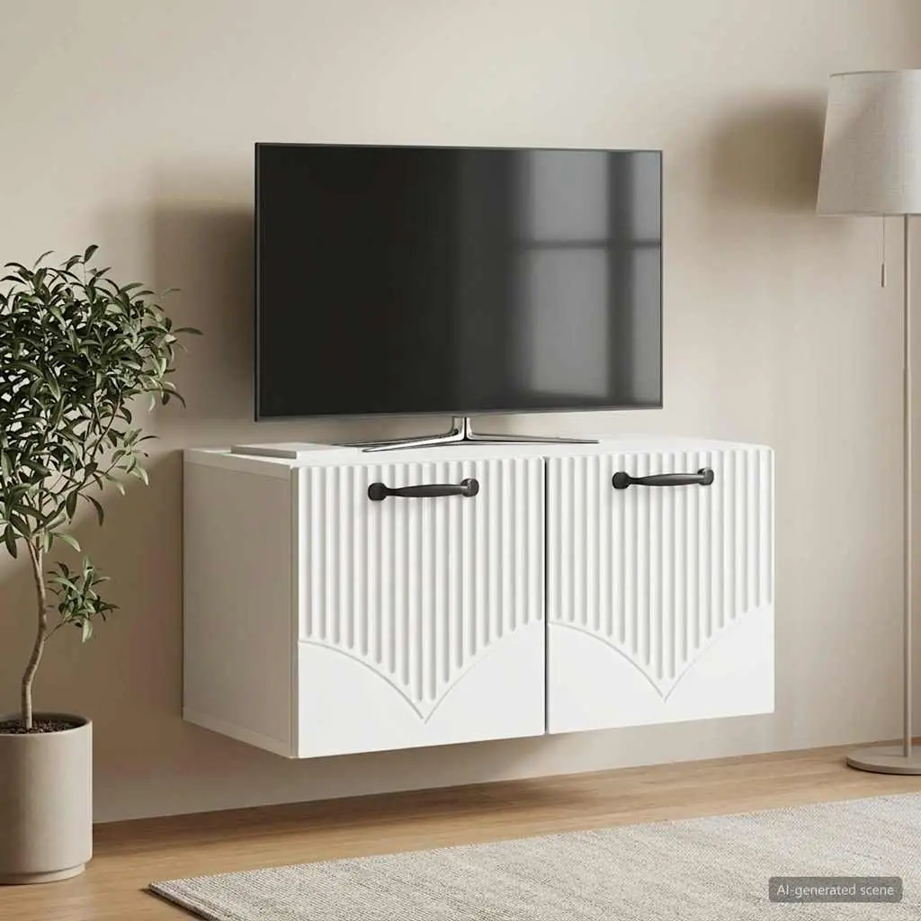 Wall-Mounted TV Cabinet for Home Entertainment