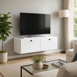 Functional Wall-Mounted TV Cabinet for Real-Life Use