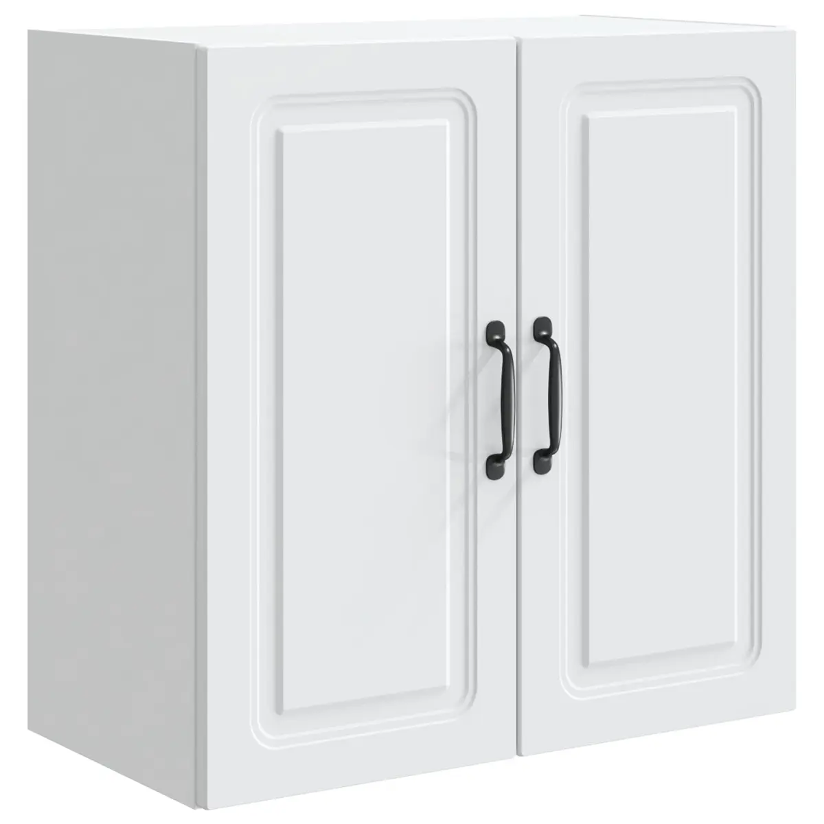Wall-Mounted Storage Cabinet Engineered Wood 59x31x60cm White
