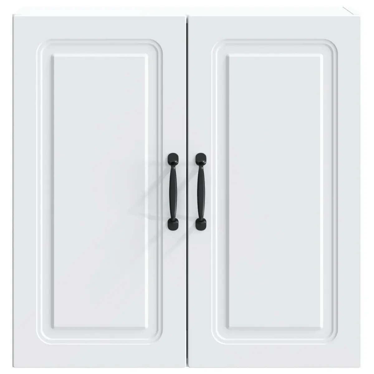 Wall-Mounted Storage Cabinet Engineered Wood 59x31x60cm White