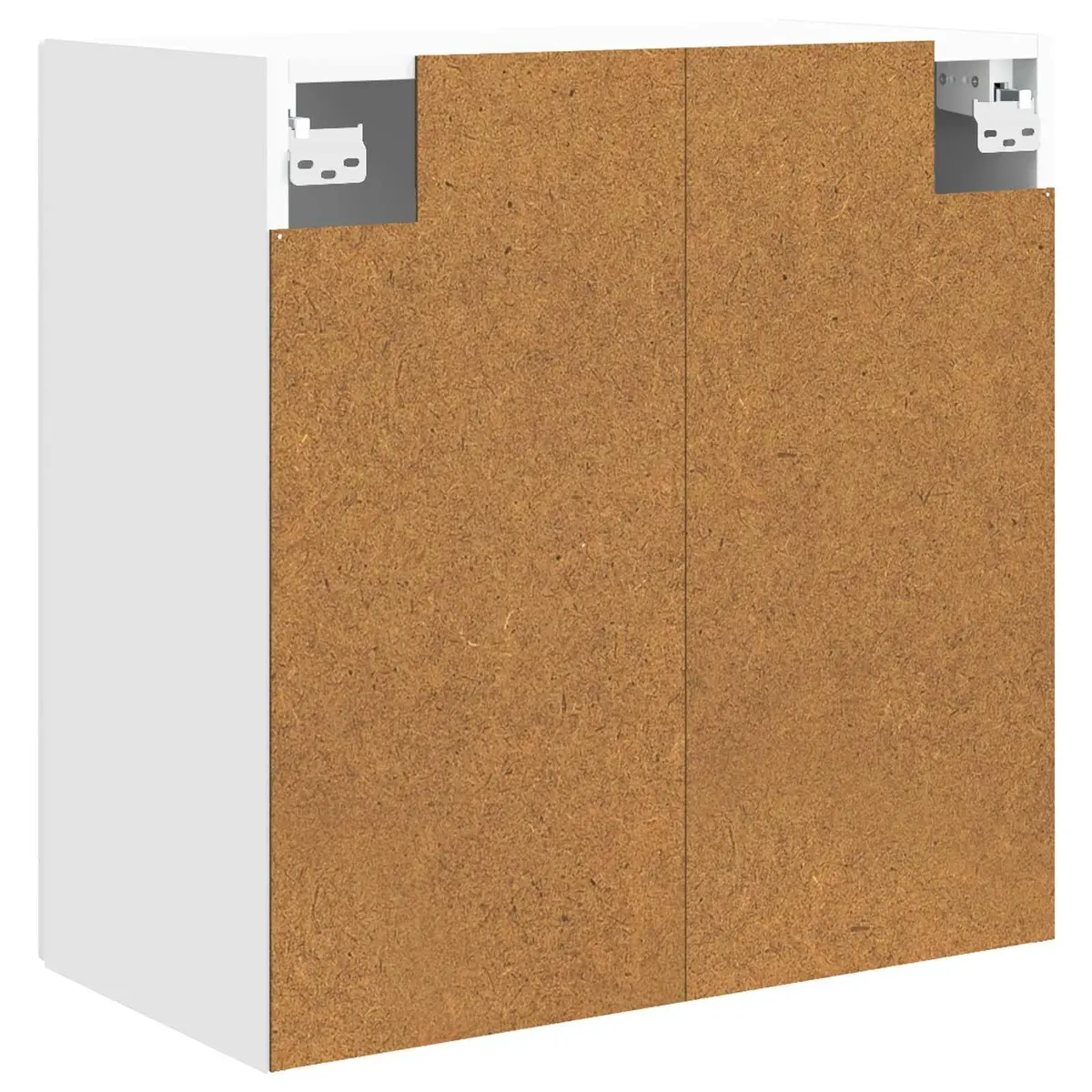Wall-Mounted Storage Cabinet Engineered Wood 59x31x60cm White