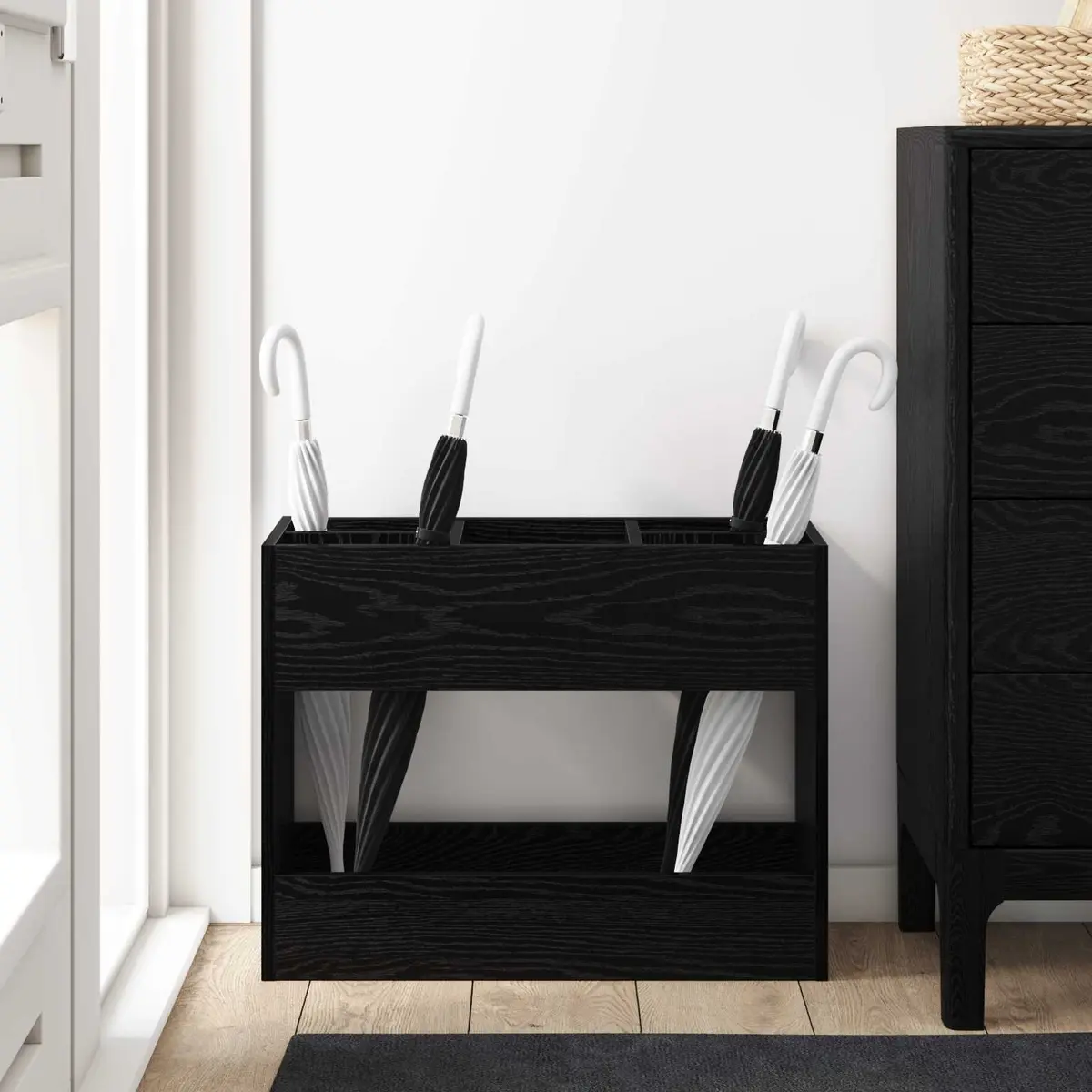 Wooden Umbrella Stand for Entryway Use