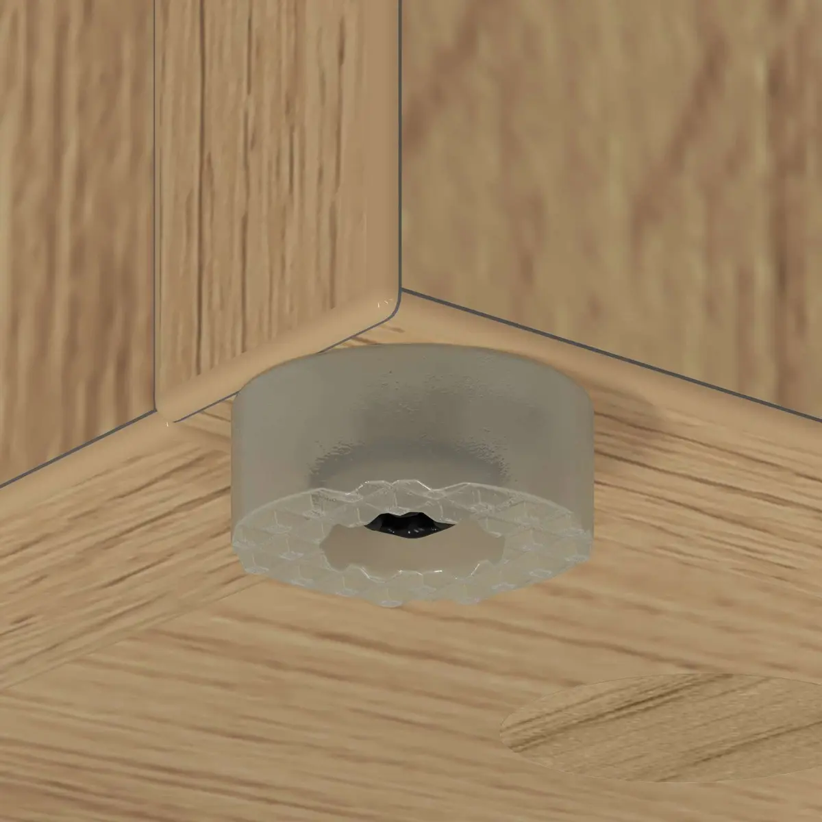 Brown Umbrella Stand for Hallway Organization
