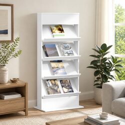 Versatile Magazine Rack Suitable for Any Room