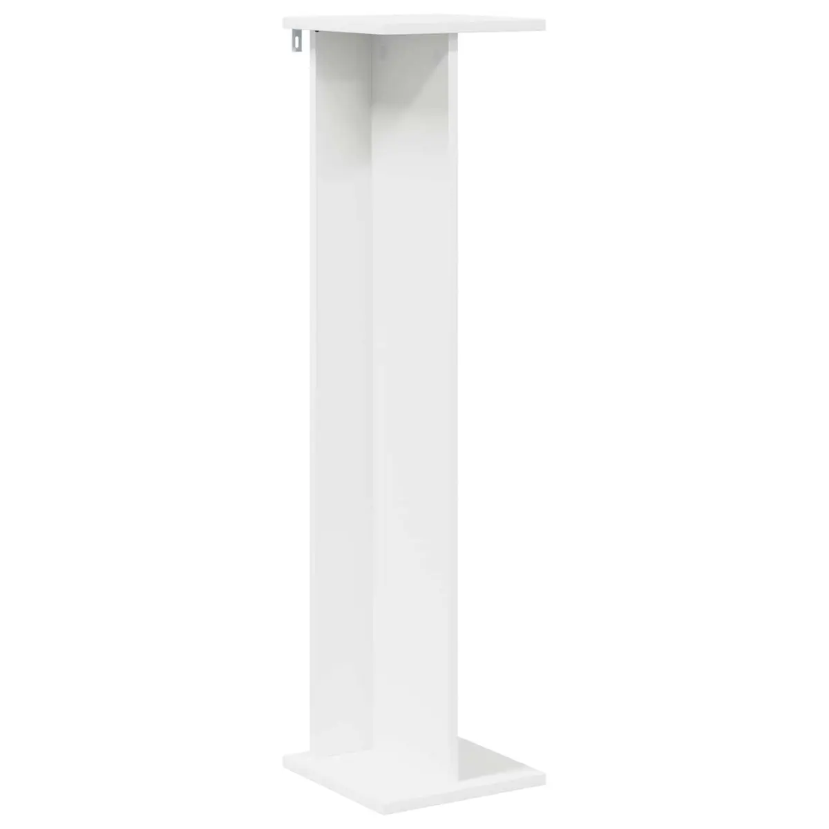 Indoor Plant Stand Multi-Tier Engineered Wood White 2 Piece 25 x 25.5 x 100.5 cm