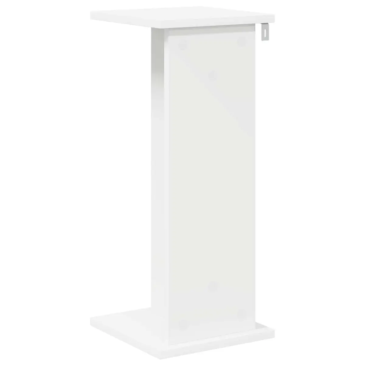Plant Stand Engineered Wood 25 x 25.5 x 60.5 cm White Multi-Tier Indoor