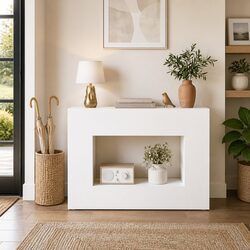 Practical Console Table 101 x 29 x 74 cm for Home Use