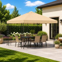 Practical 3 x 3 m Gazebo for Various Outdoor Activities