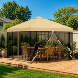 Practical 3 x 3 m Gazebo for Outdoor Gatherings