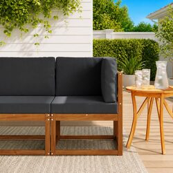 Practical Modular Corner Sofa Ideal for Any Outdoor Space