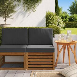 Versatile Middle Unit Outdoor Sofa for Any Occasion
