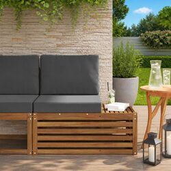 Practical Outdoor End Sofa for Your Garden