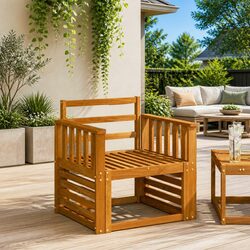 Practical Armrests for Your Outdoor Chairs – Set of 2