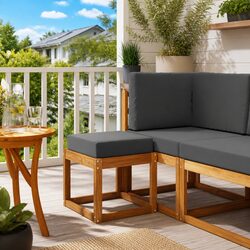Versatile Outdoor Sectional Sofa for Patios and Gardens