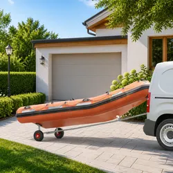 Boat Trailer for Easy Transport and Storage