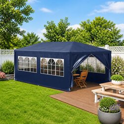Practical 3x6 m Blue Canopy for Outdoor Events