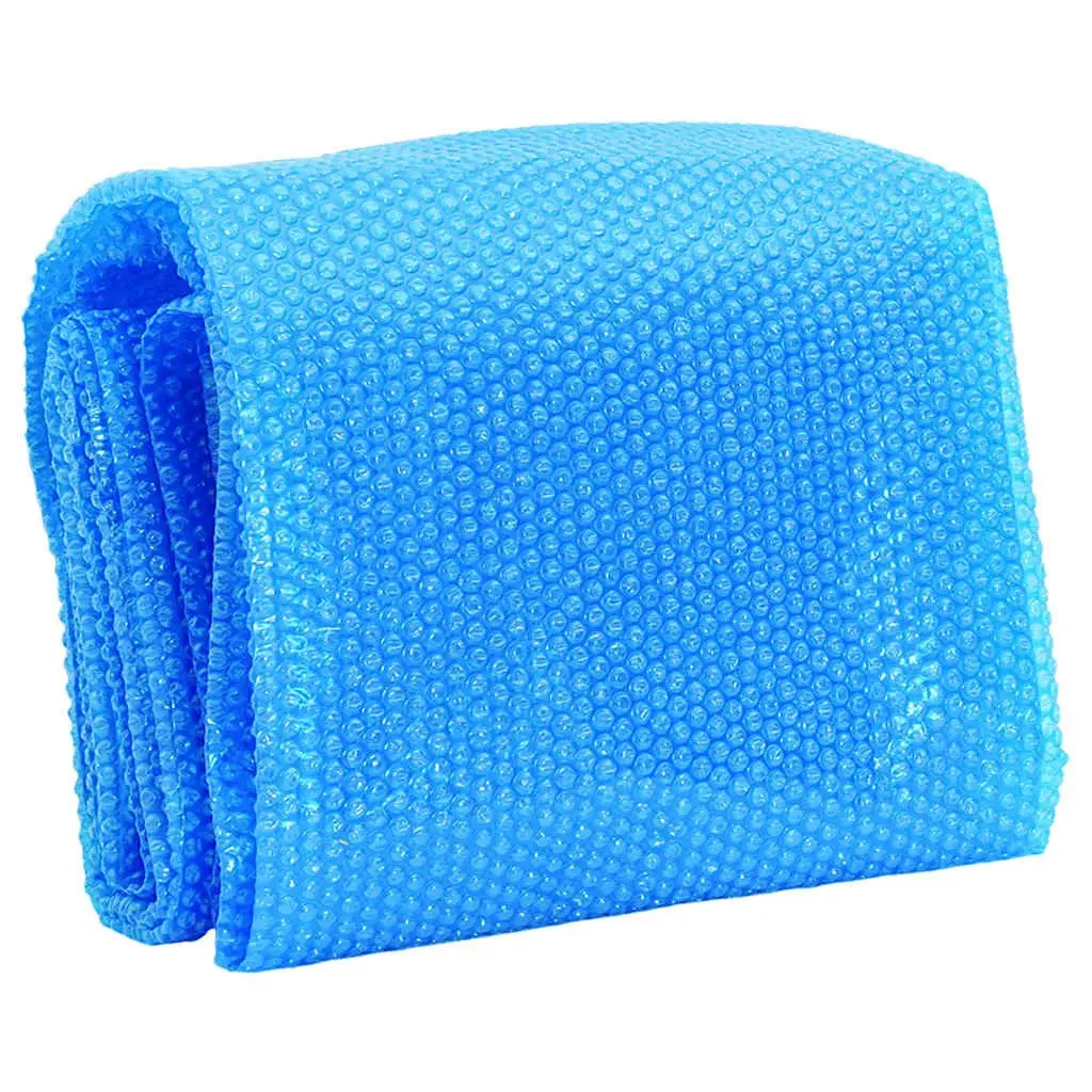 Floating Solar Pool Film PE Bubble 381cm Blue Cover
