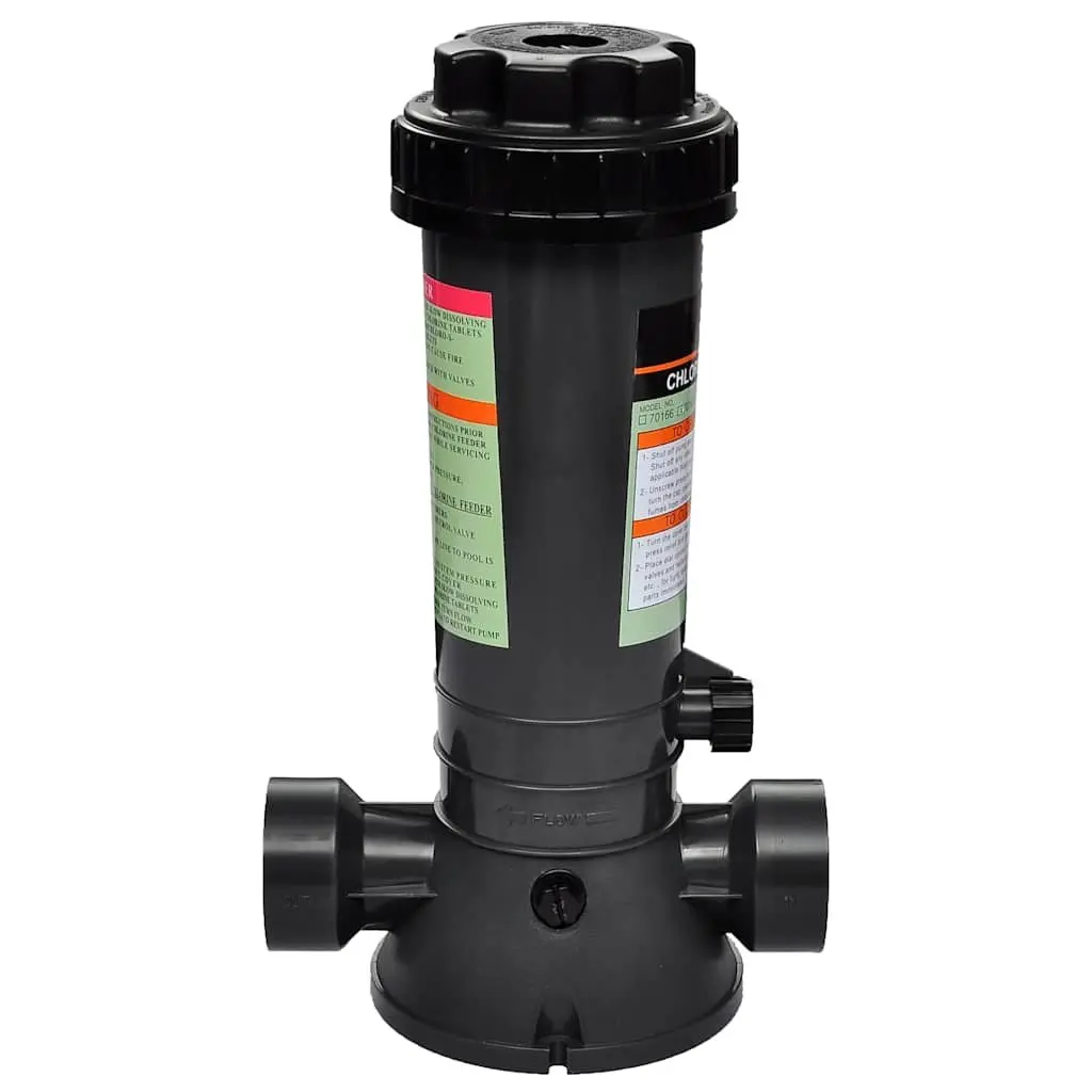 Automatic Chlorine Feeder Pressure Driven for Swimming Pool Filter System Adjustable Control Dial