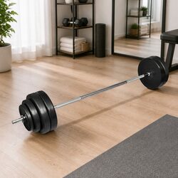 Home Gym Essentials: 60 kg Barbell and Plates