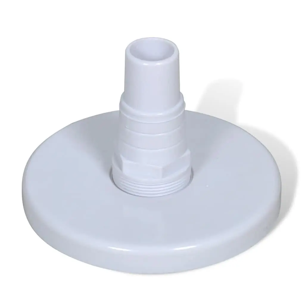 8 Piece Heavy Duty Pool Skimmer Set ABS Cleaning Accessories 21x25x30.5cm Contoured Weir and Basket for Debris Removal