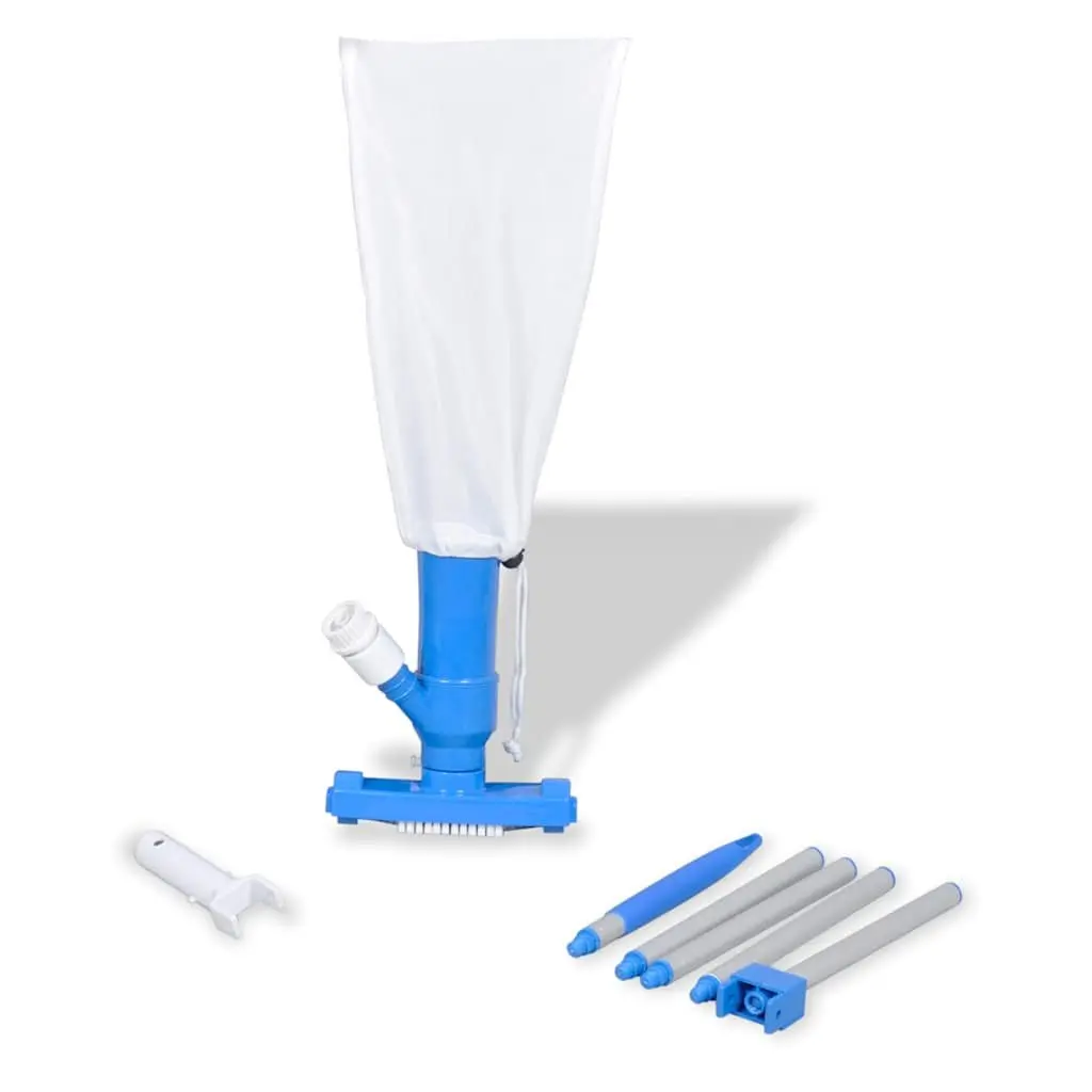 Pool Vacuum Cleaner with Garden Hose Connection Adjustable Pole for Debris Removal