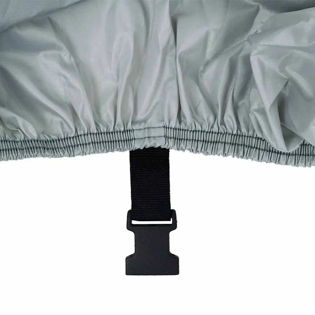 Boat Cover Heavy Duty Water Repellent Polyester 610-671cm Length Grey