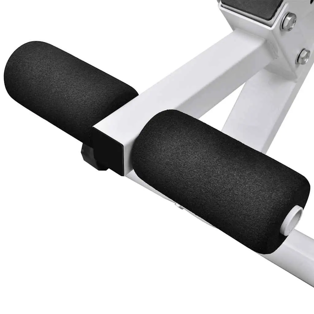 Fitness Workout Utility Bench Adjustable Backrest Steel Frame Multicolour