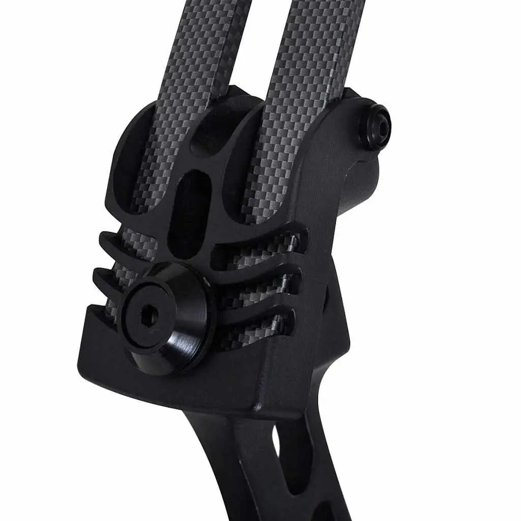 Compound Bow Lightweight Black 35 Inch Adjustable Draw Weight 40 to 50 lbs for Adult Archery Hunting