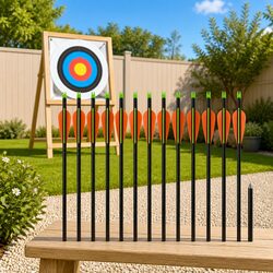 Versatile 30 Inch Fiberglass Arrows for Practical Archery Use – 12 Pack